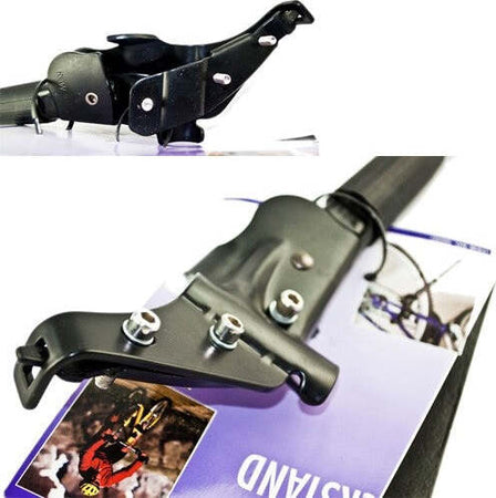 CAVALLETTO BICI SUPPORTO BICICLETTA LATERALE 1 GAMBA REGOLABILE PIEDI BICI NERO Sport e tempo libero/Attività ricreative all'aperto/Ciclismo/Componenti e parti/Cavalletti Trade Shop italia - Napoli, Commerciovirtuoso.it