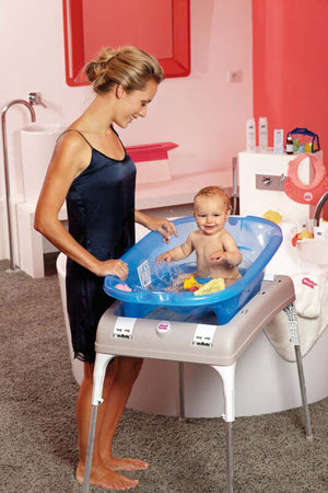 Cavalletto Pieghevole Ok Baby con Scarico Prima infanzia/Igiene e benessere/Bagnetto/Vaschette e riduttori La Casa Del Bebè - Napoli, Commerciovirtuoso.it