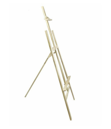 Cavalletto Pittorico In Legno Inclinabile 165 Cm Pittura Esposizione Tele Quadri