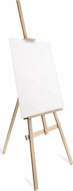 Cavalletto-Pittorico-In-Legno-Inclinabile-90-Cm-Pittura-Esposizione-Tele-Quadri