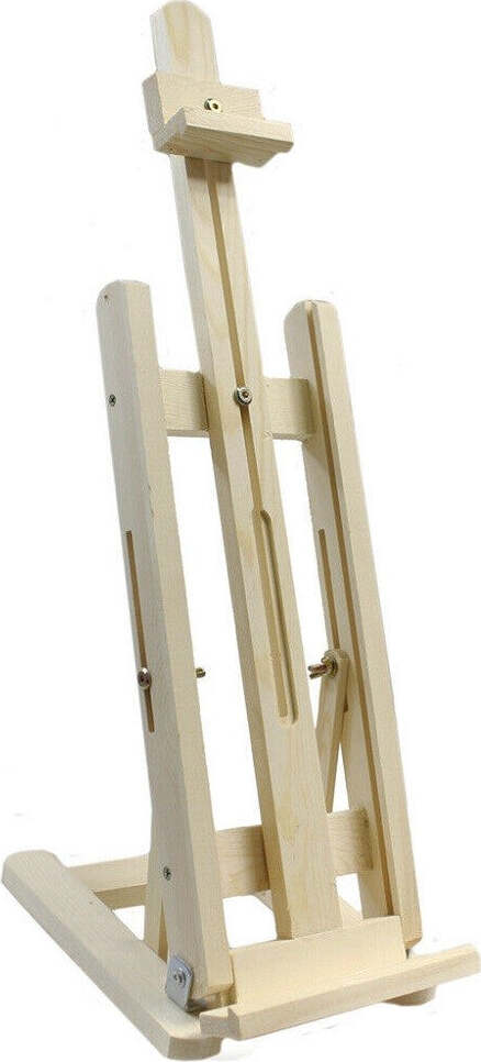 Cavalletto Pittorico Legno Inclinabile Regolabile Per Pittura Tele Quadri 50cm Casa, arredamento e bricolage > Hobby e collezionismo > Disegno e Pittura Trade Shop italia - Napoli, Commerciovirtuoso.it