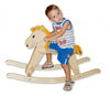 Cavallo a Dondolo in Legno - Variante Grande per Bambini Dida