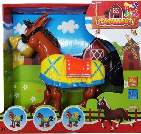 Cavallo-Cavallino-Luci-Suoni-Movimento-Sviluppo-Visivo-Udito-Tattile-Bimbi-Gioco