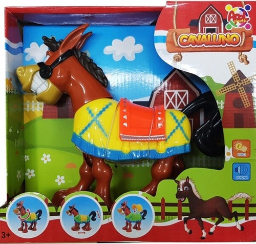 Cavallo-Cavallino-Luci-Suoni-Movimento-Sviluppo-Visivo-Udito-Tattile-Bimbi-Gioco