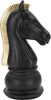 Cavallo Nero E Oro Cm 10,5X8,5X19 Casa e cucina/Decorazioni per interni/Accessori decorativi/Soprammobili Led Mall Home - Napoli, Commerciovirtuoso.it