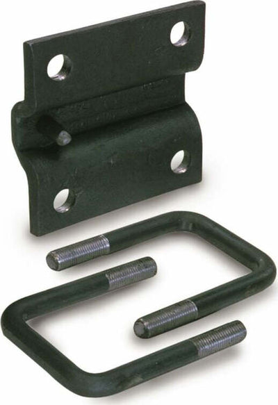 Cavallotto Staffa Molla Quadra 30mm Trave 100mm confezione da 2 pezzi