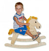 Cavalluccio a Dondolo in Legno - Variante Piccola per Bambini Dida
