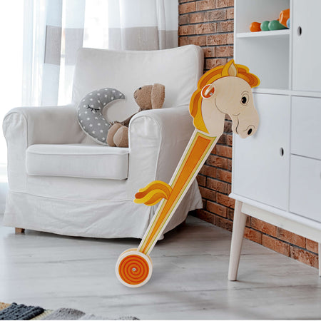 Cavalluccio Di Legno Gioco per Bambini Dida