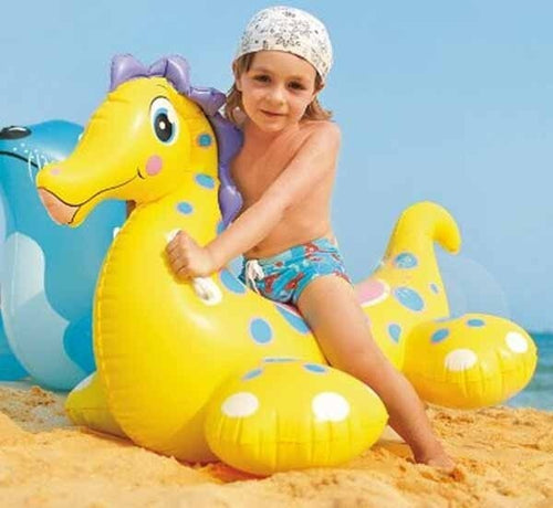 CAVALLUCIO MARINO GONFIABILE IPPOCAMPO CAVALCABILE CON 2 MANIGLIE GIALLO Giochi e giocattoli/Sport e giochi all'aperto/Giochi aquatici e piscine per bambini/Canotti e gonfiabili galleggianti Trade Shop italia - Napoli, Commerciovirtuoso.it