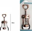 Cavatappi Apribottiglie 18cm Bronzato Effetto Vintage Sommelier Vino Birra 55366 Casa e cucina/Utensili da cucina/Accessori vino e bar/Cavatappi Trade Shop italia - Napoli, Commerciovirtuoso.it