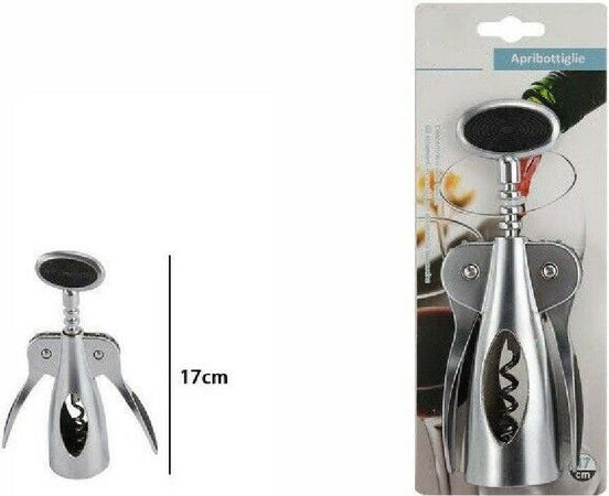 Cavatappi Apribottiglie Professionale Acciaio Inox Professionale Vino 66256 Casa, arredamento e bricolage > Cucina > Accessori cucina Trade Shop italia - Napoli, Commerciovirtuoso.it