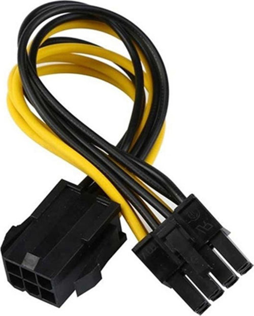Cavo Adattatore Alimentazione scheda video adattatore PCI EXPRESS da 6 PIN a 8 PIN - Molex