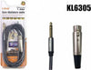 Cavo-Adattatore-Audio-1.5mt-Microfono-Xlr-Femmina-A-Trs-Maschio-Da-6,35mm-Kl6305