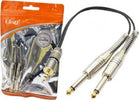 Cavo Adattatore Audio Da Jack 3,5mm Maschio A 2 Jack 6,35mm Maschio 30cm Kl-9244 Elettronica/Home Cinema TV e video/Accessori/Cavi/Connettori RCA Trade Shop italia - Napoli, Commerciovirtuoso.it
