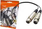 Cavo Adattatore Audio Da Jack 3,5mm Maschio A 2 Xlr Femmina Microfono Stereo Kl-9249 Elettronica/Home Cinema TV e video/Accessori/Cavi/Connettori RCA Trade Shop italia - Napoli, Commerciovirtuoso.it