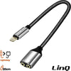 Cavo Adattatore Audio Da Lightning Maschio A 2 Jack 3,5mm Femmina Cuffie Microfono Lt3538 Elettronica/Home Audio e Hi-Fi/Accessori/Cavi/Cavi ottici Trade Shop italia - Napoli, Commerciovirtuoso.it