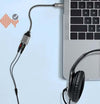 Cavo Adattatore Audio Da Type-c A Doppio Jack 3,5mm Cuffie + Microfono Tpc3536 Elettronica/Informatica/Accessori/Adattatori/Adattatori USB a USB Trade Shop italia - Napoli, Commerciovirtuoso.it