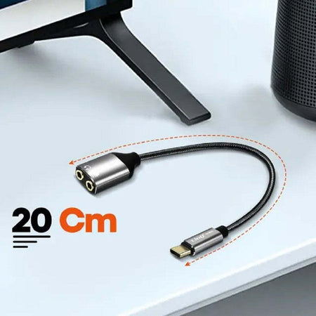 Cavo adattatore audio di alta qualà da 2,5 mm maschio a 3,5 mm Cavo adattatore audio di alta qualà da 2,5 mm maschio a 3,5 mm