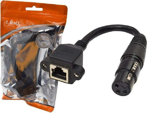 Cavo Adattatore Audio Da Xlr Femmina A Rj45 Femmina 15cm Connettore Rete Kl-9235 Elettronica/Home Cinema TV e video/Accessori/Cavi/Connettori RCA Trade Shop italia - Napoli, Commerciovirtuoso.it