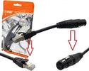 Cavo Adattatore Audio Da Xlr Femmina A Rj45 Maschio Lan Di Rete Da 15 Cm Kl-9236 Elettronica/Home Cinema TV e video/Accessori/Cavi/Connettori RCA Trade Shop italia - Napoli, Commerciovirtuoso.it