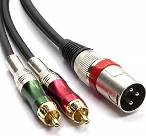 Cavo Adattatore Audio Da Xlr Maschio A 2 Rca 30cm Per Microfono Splitter Kl-9245 Elettronica/Home Cinema TV e video/Accessori/Cavi/Connettori RCA Trade Shop italia - Napoli, Commerciovirtuoso.it