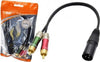 Cavo-Adattatore-Audio-Da-Xlr-Maschio-A-2-Rca-30cm-Per-Microfono-Splitter-Kl-9245