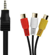 Cavo Adattatore Audio Video Da Jack 3.5mm Maschio A 3x Rca Femmina 10cm Av-3rca Elettronica/Home Audio e Hi-Fi/Accessori/Cavi/Cavi ottici Trade Shop italia - Napoli, Commerciovirtuoso.it