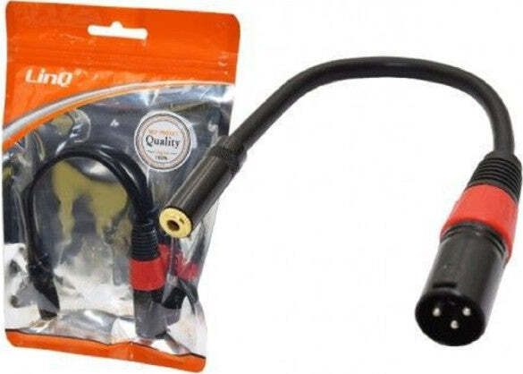 Cavo-Adattatore-Convertitore-Audio-Da-Jack-3,5-Mm-Femmina-A-Xlr-Maschio-Kl-9243