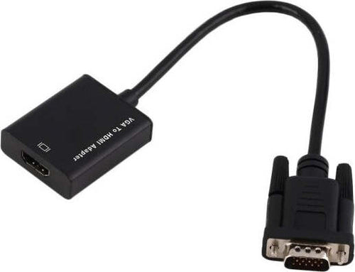 Cavo Adattatore Convertitore Da Vga Femmina A Hdmi Per Segnale Hdtv Colore Nero Elettronica/Home Cinema TV e video/Accessori/Cavi/Cavi HDMI Trade Shop italia - Napoli, Commerciovirtuoso.it