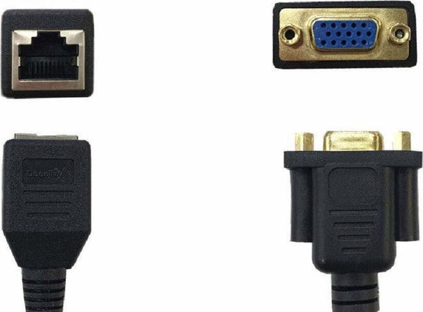 Cavo Adattatore Convertitore Da Vga Femmina A Rj45 Lan Femmina 15 Cm Vga-rj45 Elettronica/Informatica/Accessori/Cavi e accessori/Cavi/Cavi VGA Trade Shop italia - Napoli, Commerciovirtuoso.it