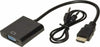 cavo Adattatore da HDMI a VGA + Cavo Audio Jack 3,5mm per PC laptop TV HDTV Full HD