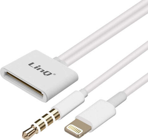 Cavo Adattatore Di Carica Per Iphone 30-pin Lightning + Jack Audio 3,5mm Ip-7746 Elettronica/Home Audio e Hi-Fi/Accessori/Cavi/Cavi ottici Trade Shop italia - Napoli, Commerciovirtuoso.it