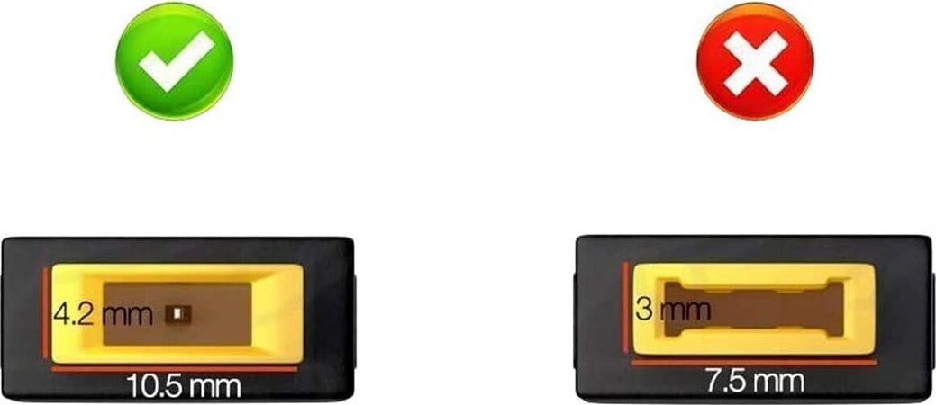 Cavo adattatore Femmina 5,5 mm maschio 10,5 mm per lenovo ThinkPad lunghezza 16 cm