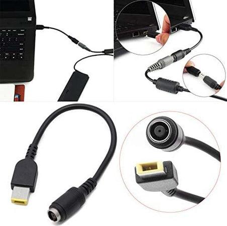 Cavo Adattatore Femmina 7,9 mm maschio 10,5 mm per lenovo ThinkPad Docking Station  eCaricatore AC