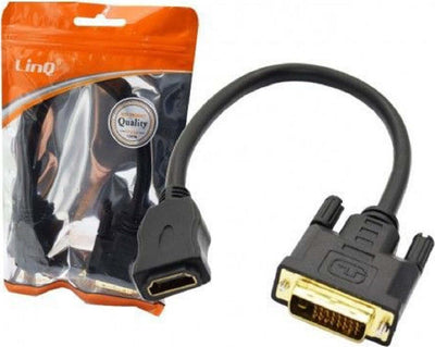 Cavo Adattatore Video Da Hdmi Femmina A Dvi 24+1 Maschio Tv Proiettori Pc Kl-9230 Elettronica/Home Cinema TV e video/Accessori/Cavi/Connettori RCA Trade Shop italia - Napoli, Commerciovirtuoso.it