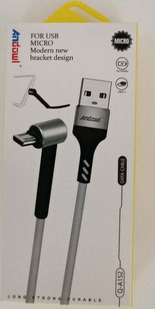 Cavo Angolare 90? Micro Usb A Usb 2.0 Trasferimento Dati Ricarica 1,2 Mt Q-a152 Elettronica/Informatica/Accessori/Cavi e accessori/Cavi/Cavi USB Trade Shop italia - Napoli, Commerciovirtuoso.it