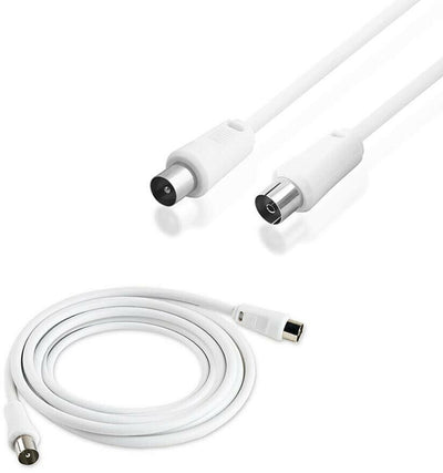 Cavo Antenna Tv Rg59 Prolunga 3 Mt Maschio Femmina Segnale Audio Video Each