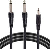Cavo Audio Aux 3.5mm Maschio A Doppio Cavo Jack 6.5mm Maschio Mono 3 Mt Ajack-02 Elettronica/Home Audio e Hi-Fi/Accessori/Cavi/Cavi Stereo Jack Trade Shop italia - Napoli, Commerciovirtuoso.it