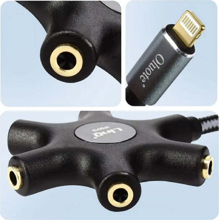 Cavo Audio Da Lightning A 5x Jack Femmina Adattatore 5 In 1 Da 1,5 Metri Ip5015 Elettronica/Informatica/Accessori/Cavi e accessori/Cavi/Cavi Lightning Trade Shop italia - Napoli, Commerciovirtuoso.it
