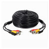 Cavo Coassiale Audio Video Alimentazione Bnc+av+dc 50mt Per Telecamera Cv-tel006