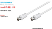 Cavo Coassiale Per Antenna Tv Maschio-femmina 10 Mt Prolunga Maxtech At-001-10m Elettronica e telefonia > Accessori Audio e Video > Cavi Audio e Video Trade Shop italia - Napoli, Commerciovirtuoso.it