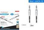 Cavo Collegamento Con 2 Jack Da 6.5mm 20 Mt Cavo Microfono Audio Stereo Jjack-10 Elettronica e telefonia > Accessori Audio e Video > Cavi Audio e Video Trade Shop italia - Napoli, Commerciovirtuoso.it