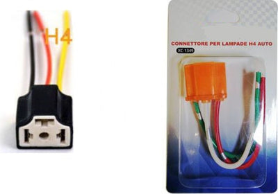 Cavo Connettore Ricambio Lampada H4 Attacco Cablaggio Auto Moto 3 Poli Xc-1349 Auto e Moto > Auto > Illuminazione Auto Trade Shop italia - Napoli, Commerciovirtuoso.it