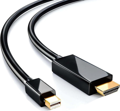 Cavo da Mini DisplayPort a HDMI, 1,5 m, da Mini DP (Thunderbolt 2) a HDMI, cavo da Mini DisplayPort a HDMI per MacBook Air/Pro, Surface Pro, Pc proiettore e monitor