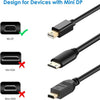 Cavo da Mini DisplayPort a HDMI, 1,5 m, da Mini DP (Thunderbolt 2) a HDMI, cavo da Mini DisplayPort a HDMI per MacBook Air/Pro, Surface Pro, Pc proiettore e monitor