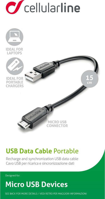 cavo-dati-15cm-usb-travel-microusb-nero