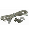 Cavo Di Collegamento Strip Led Alimentatore Per Serie Qs 2mt Ip20 S-12v-2025-120