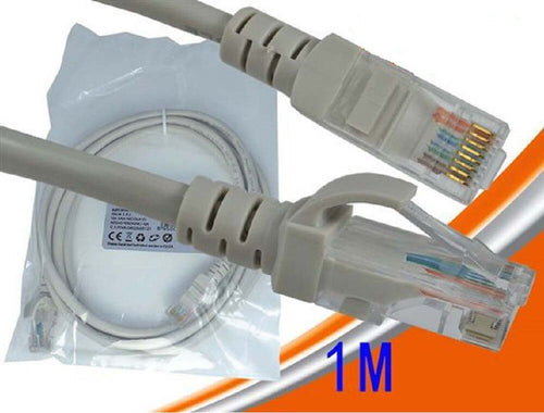 Cavo Di Rete Ethernet Utp Cat.5 Rete Lan Rj45 Prolunga 1 Metro Router Modem It-1m Elettronica/Informatica/Accessori/Cavi e accessori/Cavi/Cavi Ethernet Trade Shop italia - Napoli, Commerciovirtuoso.it