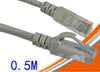 Cavo Di Rete Lan Ethernet Cat.5 0,5 Metri Per Computer Laptop Notebook It-0.5m Elettronica/Informatica/Periferiche di rete/Hub di rete e switch Trade Shop italia - Napoli, Commerciovirtuoso.it