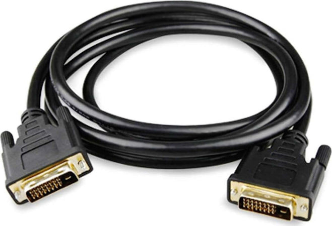 Cavo DVI-D HAMLET Dual Link 24+1 Pin Maschio-Maschio Lunghezza 180 cm per Monitor